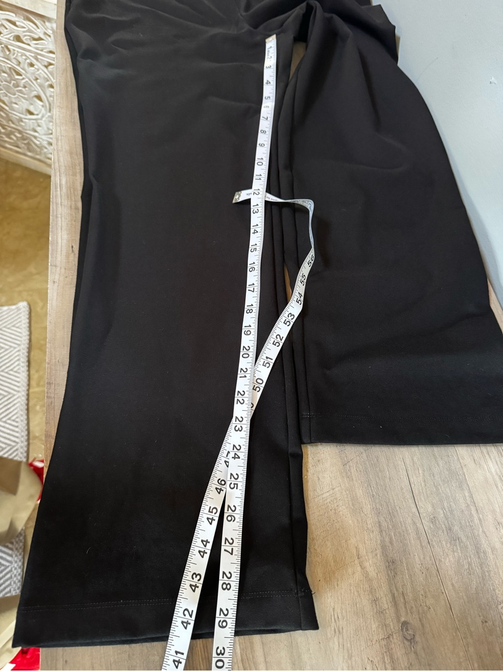 Quince Black Straight-Leg Women’s Pants - Picture 7 of 12